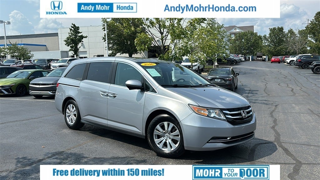 Used 2016 Honda Odyssey EX-L with VIN 5FNRL5H68GB097917 for sale in Bloomington, IN